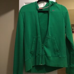 Nike zip up hoodie. Medium.